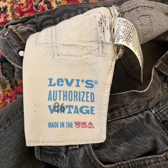 Levi's Authorized Vintage 501 Jeans W26 L30 - Picture 11 of 15